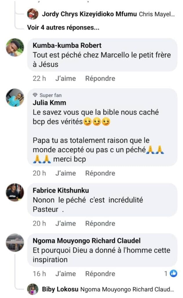 ces réactions sous la publication 