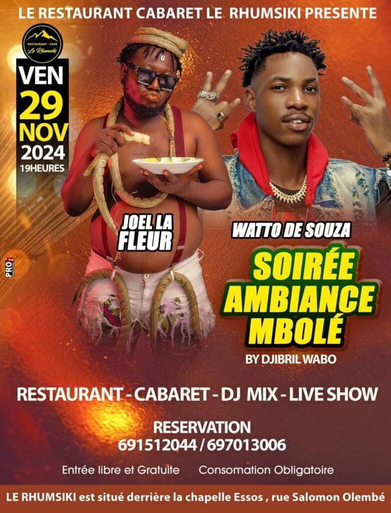 Soirée Mbolé : 100% rythme et ambiance