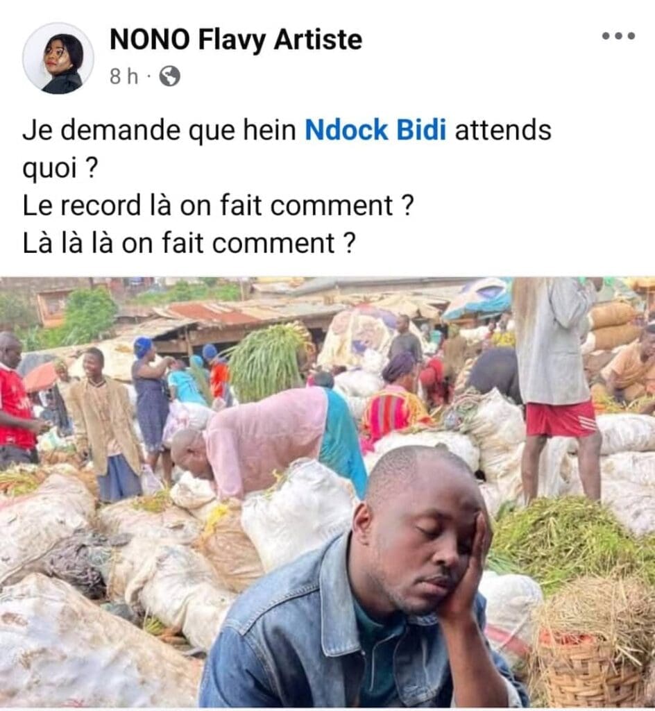 non moins influenceur Ndock Bidi. Le concerné na pas tardé à réagir.