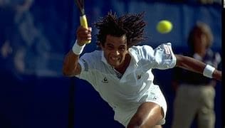 Noah a remporté 23 titres en simple et a atteint la 3ᵉ place mondiale de l’ATP en 1986