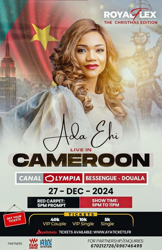 Ada Ehi en concert 
