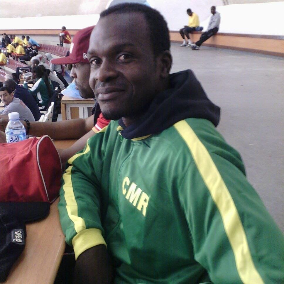 Le coach  Serge Magala de l'équipe Camerounaise de Handball