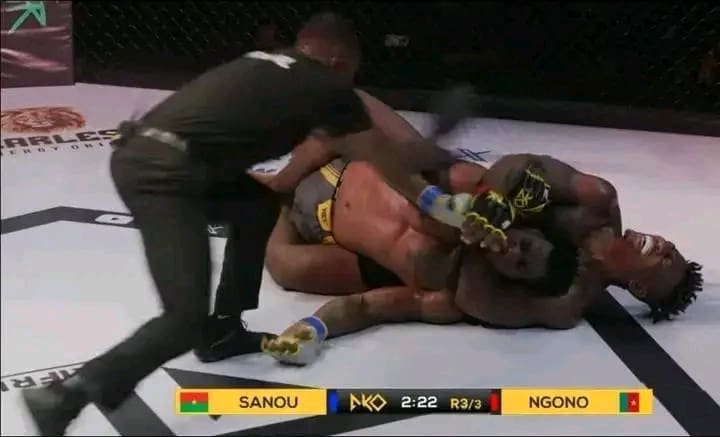 Styve Ngono, un Lion Indomptable qui entre dans l'histoire de l'octogone