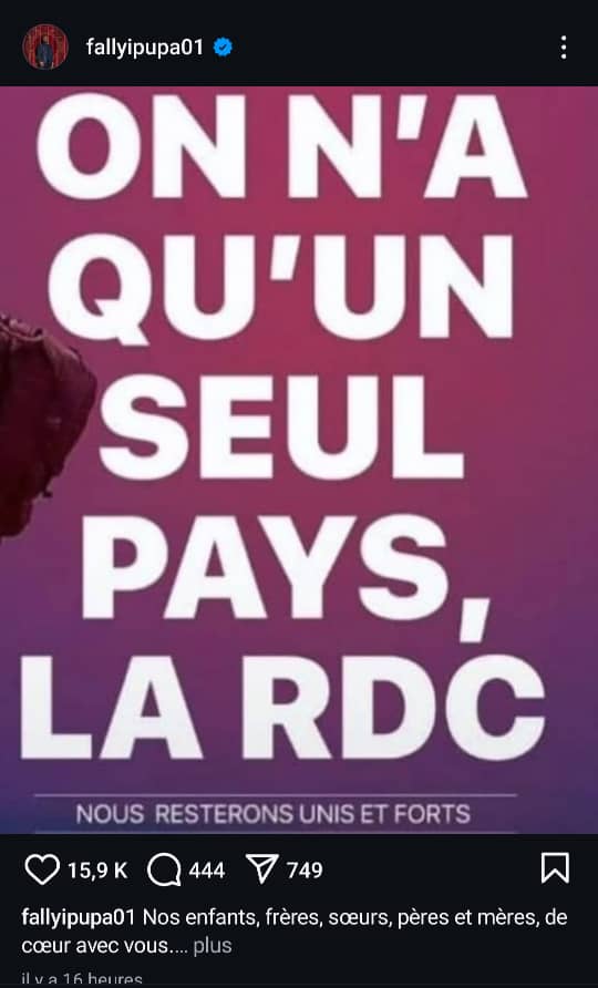 Goma en crise, les artistes congolais unis pour la paix