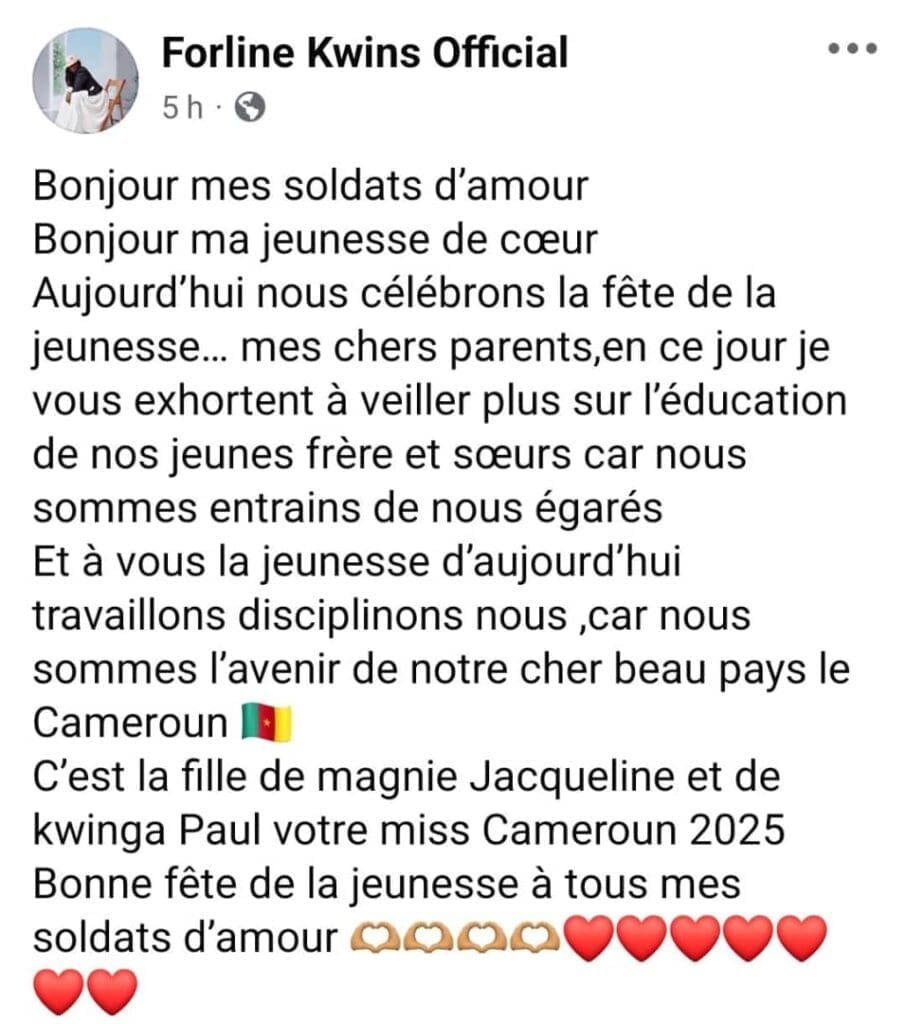 Un messages fort pour rappeler que l'éducation et l'autodiscipline sont les piliers d'un avenir prometteur.