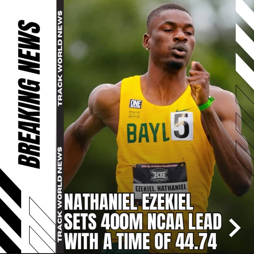 Le sprinter nigérian Ezekiel Nathaniel a une nouvelle fois inscrit son nom dans l’histoire de l’athlétisme en améliorant son propre