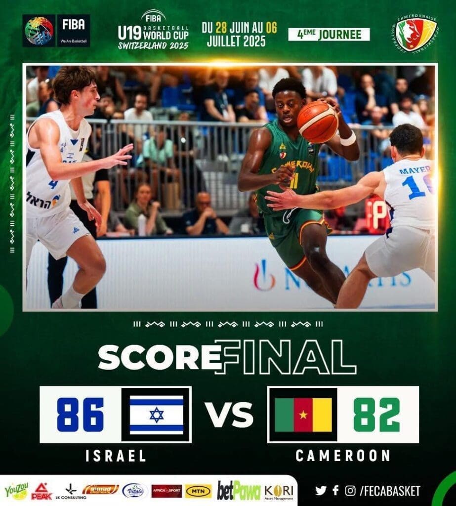 Le Cameroun éliminé du tournoi
CHAMPIONNAT DU MONDE U-19