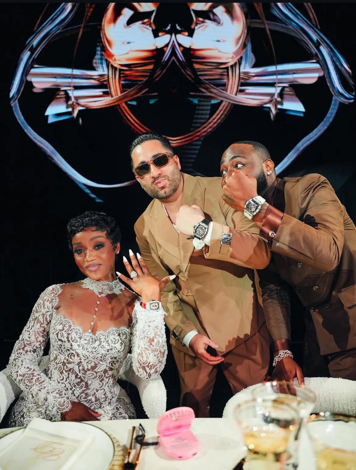 Mariage religieux Davido et Chioma à Miami