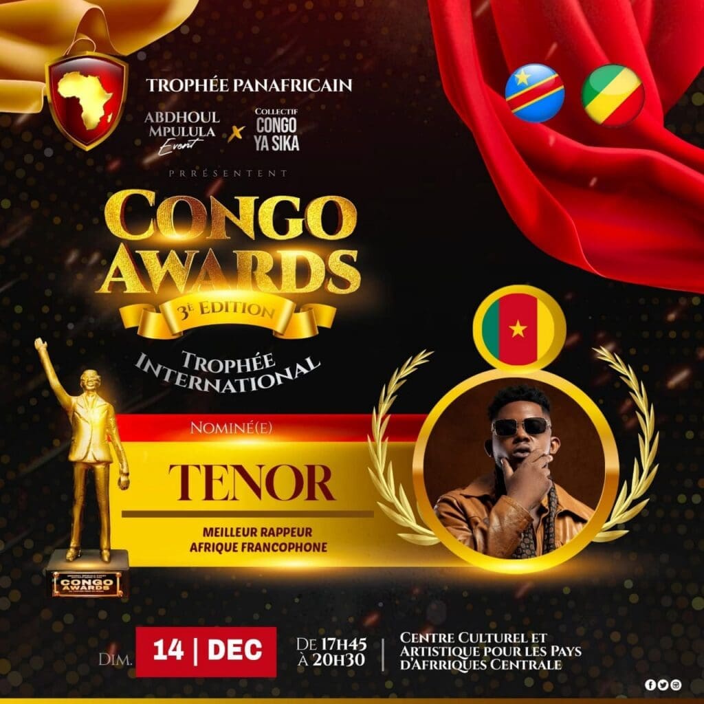 Congo Awards 2025 : Musique, cinéma et humour les Camerounais imposent leur style