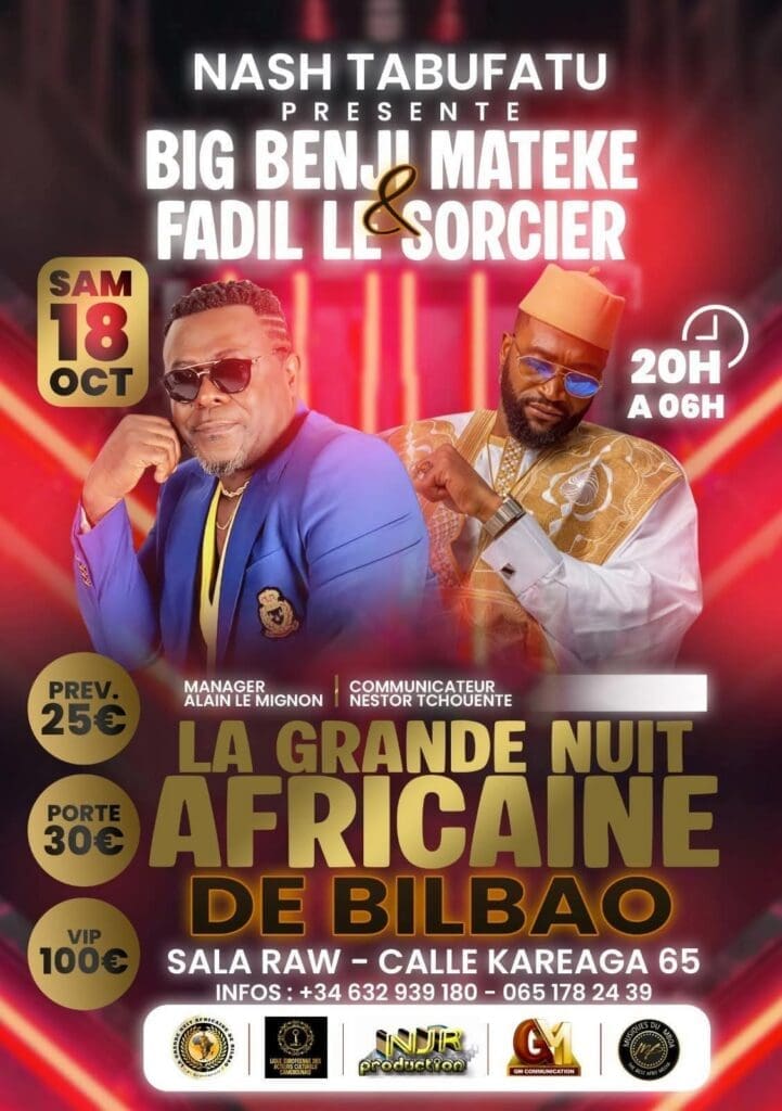 Le week-end du 17 au 19 octobre 2025 s’annonce bouillant entre spectacles, cinéma, concerts et sport. Des planches de Douala à la