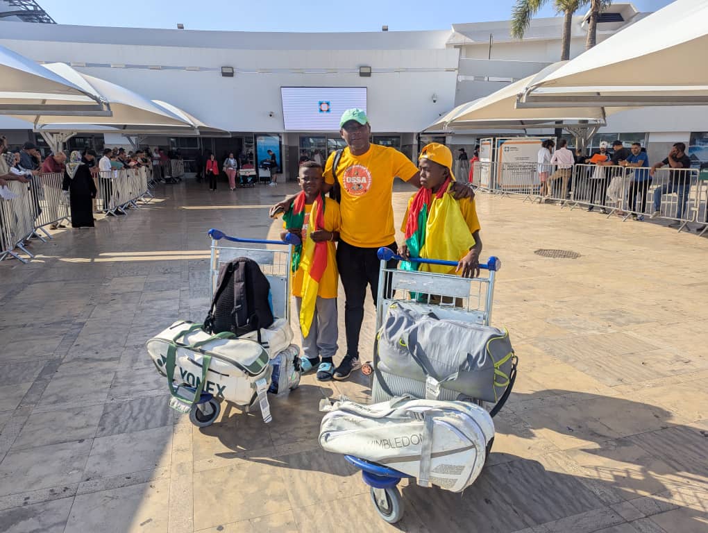 À seulement 13 ans, Prince Moukam et Divine Nkolo portent haut les couleurs du Cameroun au Tournoi continental africain des Petits As,
