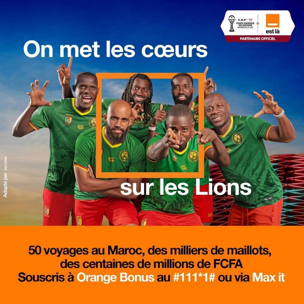 Orange Cameroun célèbre ses 25 ans et soutient les Lions Indomptables avec une "Liste de Rêve"