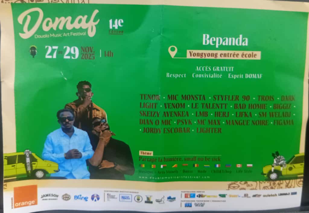 DOMAF 2025 : Bepanda rallume la flamme du hip-hop pour la 14ᵉ édition