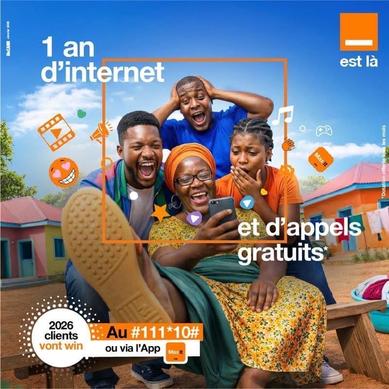 Orange Cameroun lance 2026 dotations gratuites pour une année d’appels et d’internet
