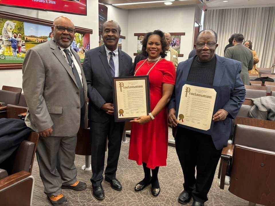 Joseph Eyong, honoré aux États-Unis