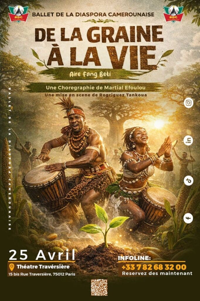 « De la graine à la vie » : quand la diaspora camerounaise fait danser ses racines