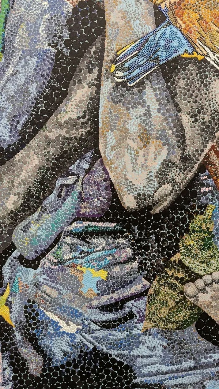 Entre peinture, danse, sculpture et performance, Lauriane Yougang construit un univers sensible où chaque œuvre devient une rencontre entre mémoire