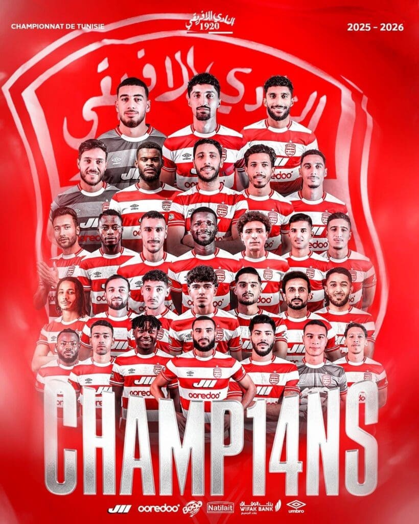 Wills Didof Tene Nkingne savoure un sacre historique avec le Club Africain