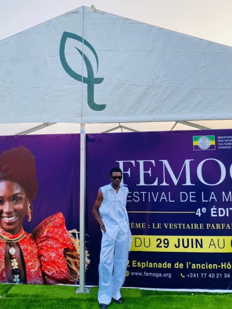 FEMOGA 2026 : seul mannequin camerounais masculin en lice, Don Midrel de Jesus porte haut les couleurs du Cameroun à Libreville 